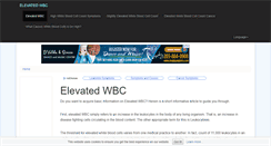 Desktop Screenshot of elevatedwbc.com
